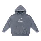 Snow Wash Fleece Oversize Hoodie