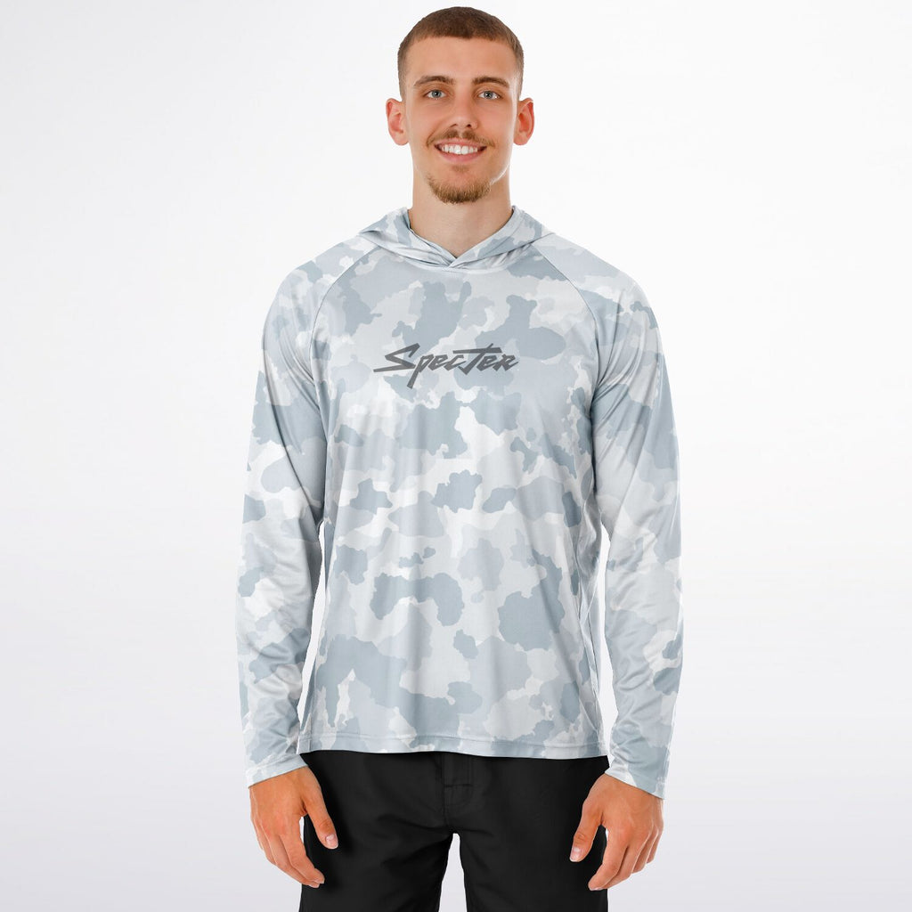 Winter Stealth Long Sleeve Hooded Fishing Shirt - Men's