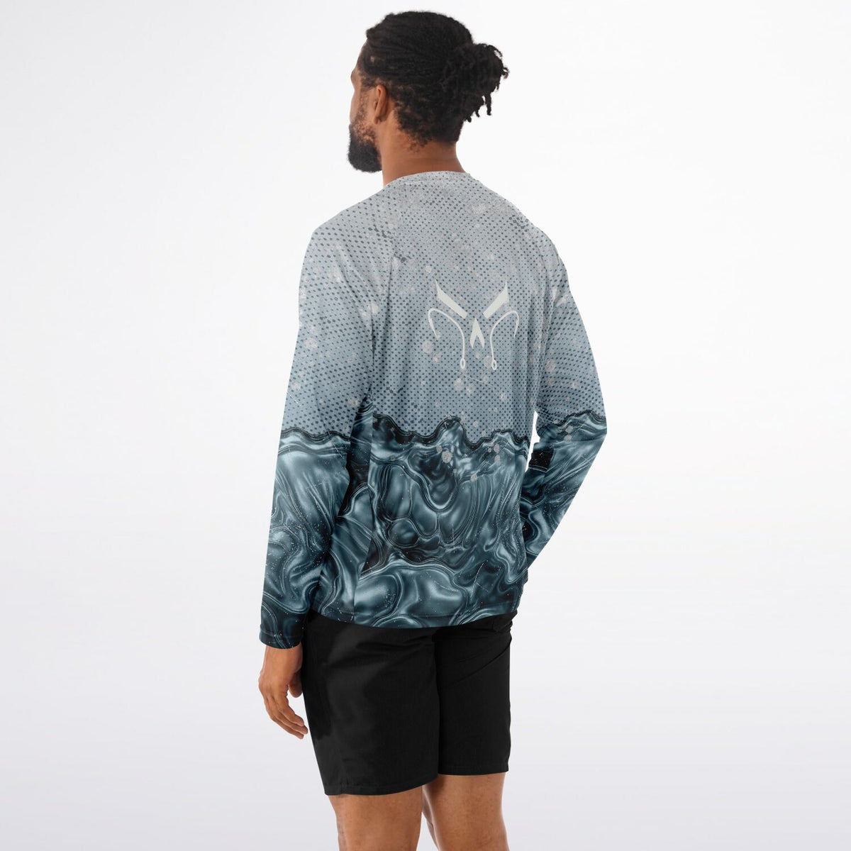 Chrome Wave Long Sleeve Fishing Shirt - Men's