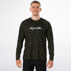Olive Lava Long Sleeve Fishing Shirt - Men's