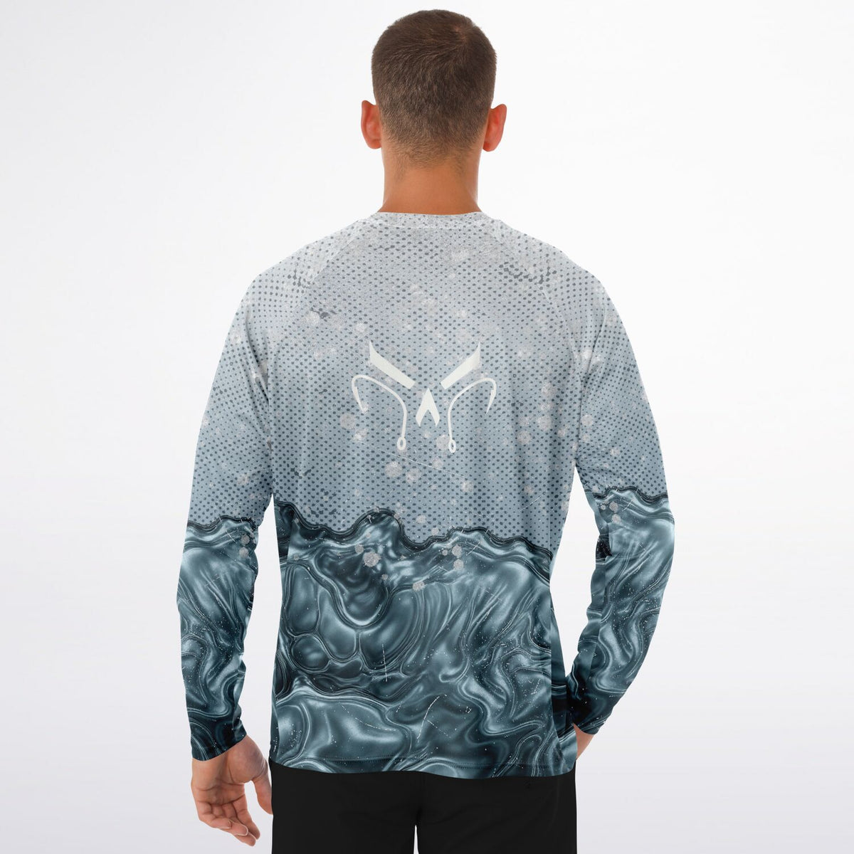 Chrome Wave Long Sleeve Fishing Shirt - Men's
