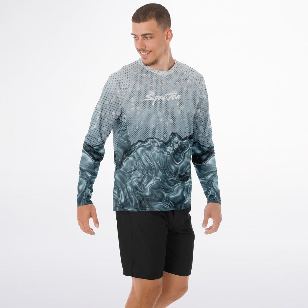 Chrome Wave Long Sleeve Fishing Shirt - Men's