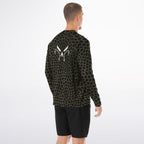 Olive Lava Long Sleeve Fishing Shirt - Men's