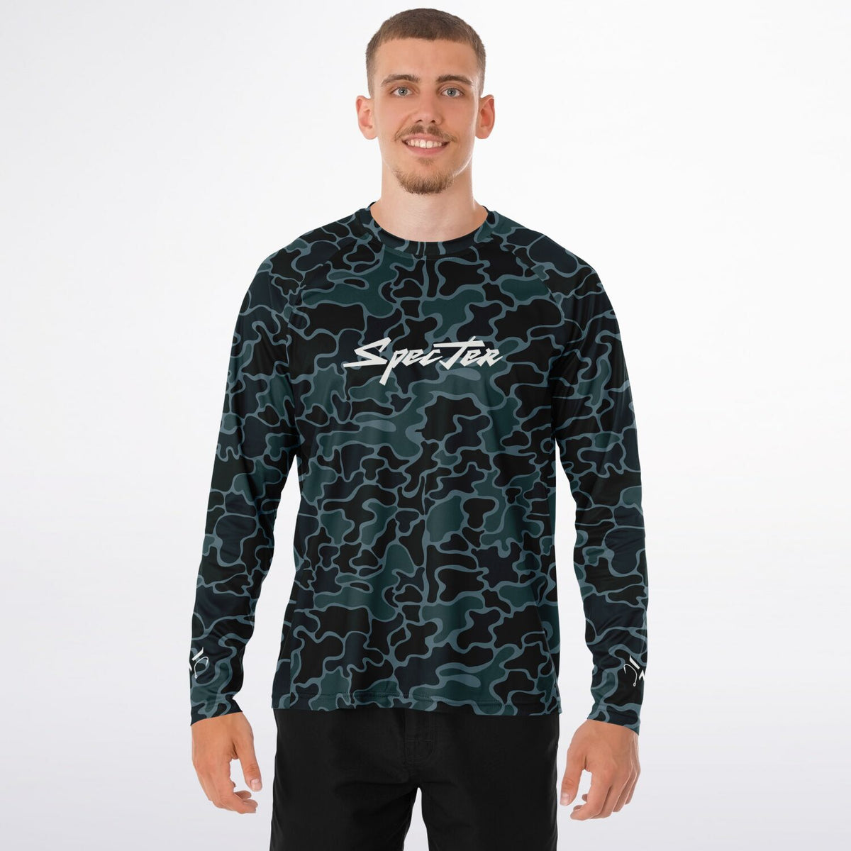 Blue Heron Long Sleeve Fishing Shirt - Men's