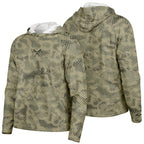 Spotted Commander Long Sleeve Hooded Fishing Shirt - Men's