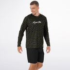 Olive Lava Long Sleeve Fishing Shirt - Men's