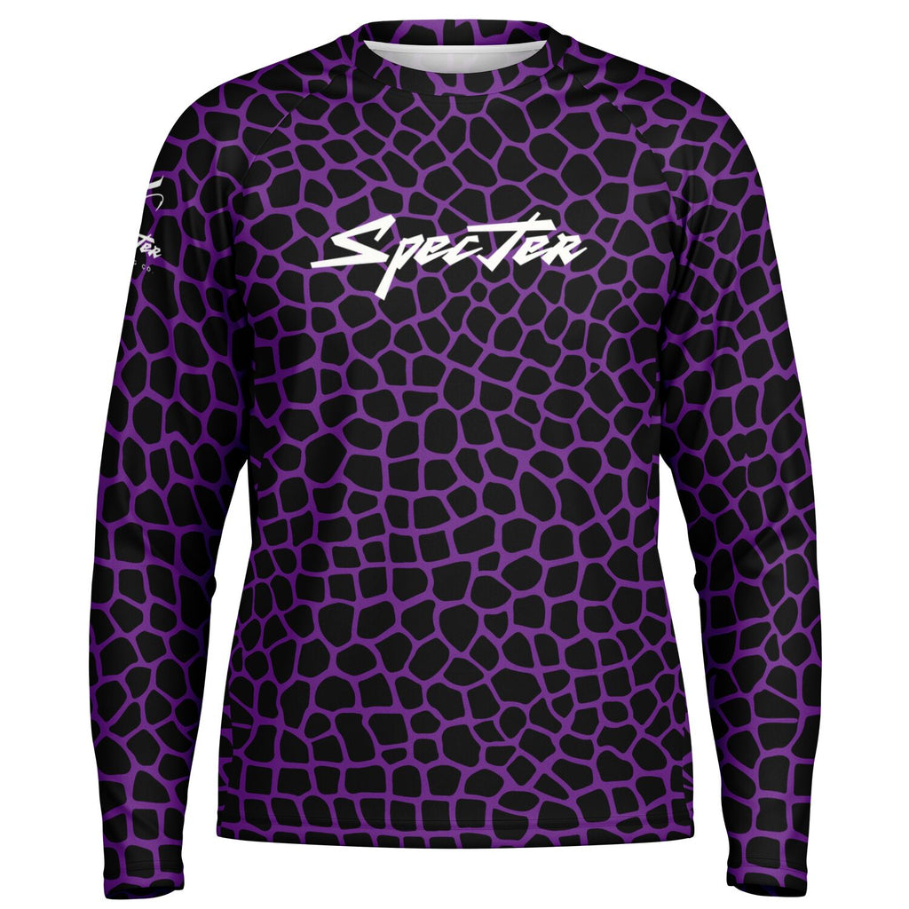 Purple Lava Long Sleeve Fishing Shirt - Men's