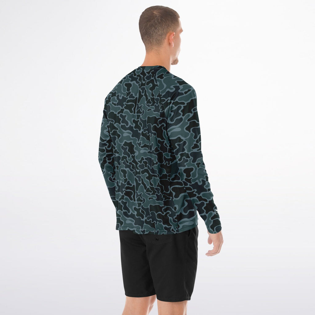 Blue Heron Long Sleeve Fishing Shirt - Men's