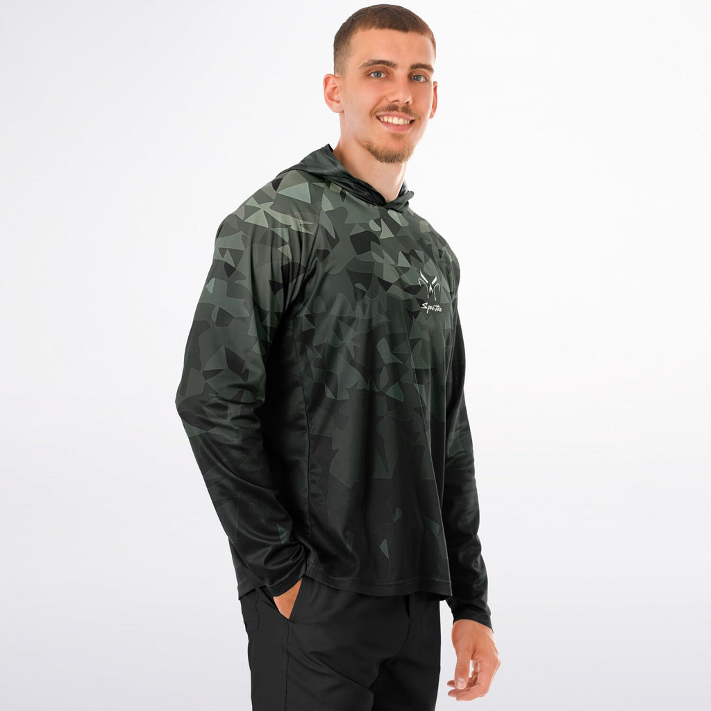 Hooked Long Sleeve Hooded Fishing Shirt - Men's