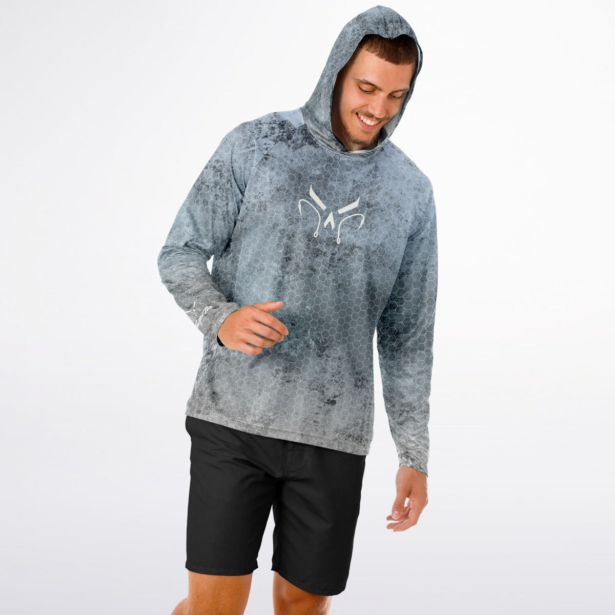 Winter Soldier Long Sleeve Hooded Fishing Shirt - Men's