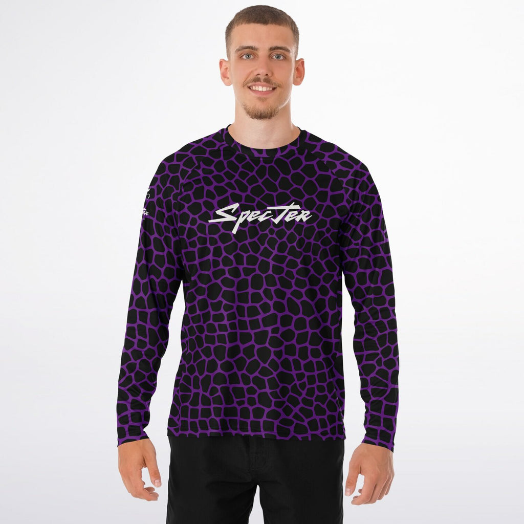 Purple Lava Long Sleeve Fishing Shirt - Men's