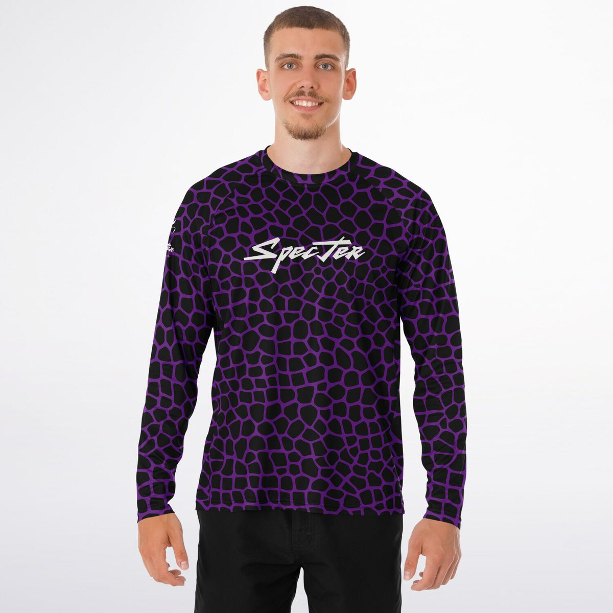 Purple Lava Long Sleeve Fishing Shirt - Men's