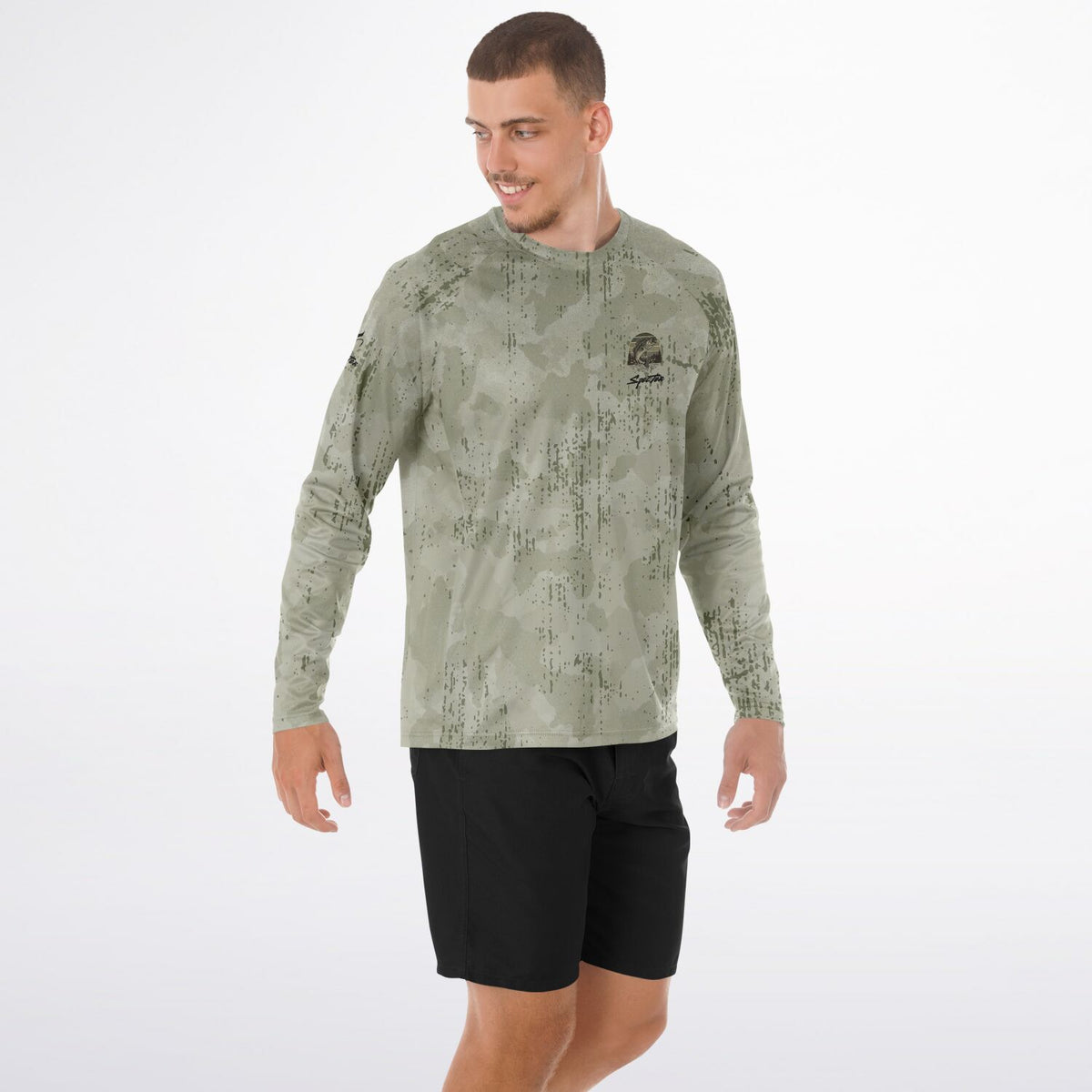 Big Bass Splash Long Sleeve Fishing Shirt - Men's