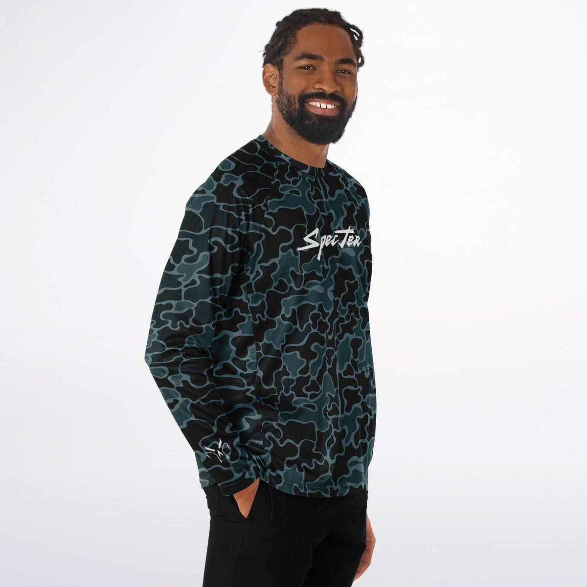 Blue Heron Long Sleeve Fishing Shirt - Men's