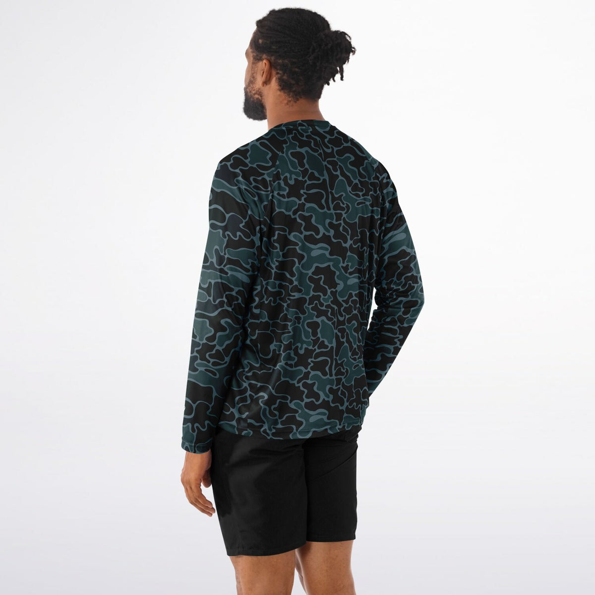 Blue Heron Long Sleeve Fishing Shirt - Men's