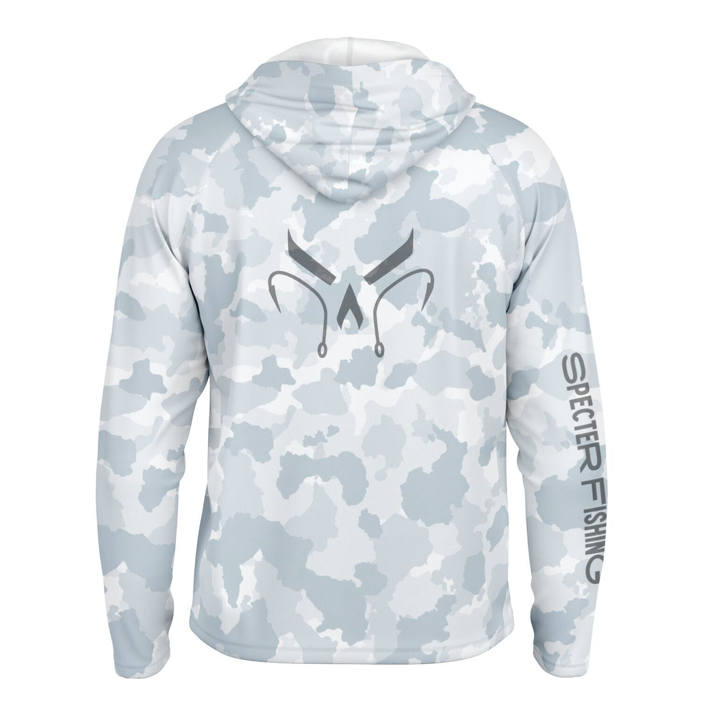 Winter Stealth Long Sleeve Hooded Fishing Shirt - Men's