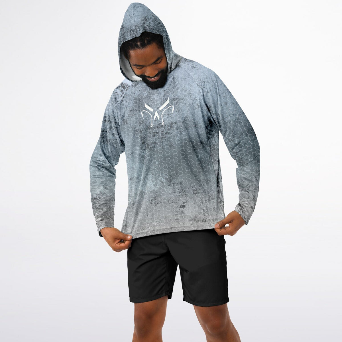 Winter Soldier Long Sleeve Hooded Fishing Shirt - Men's