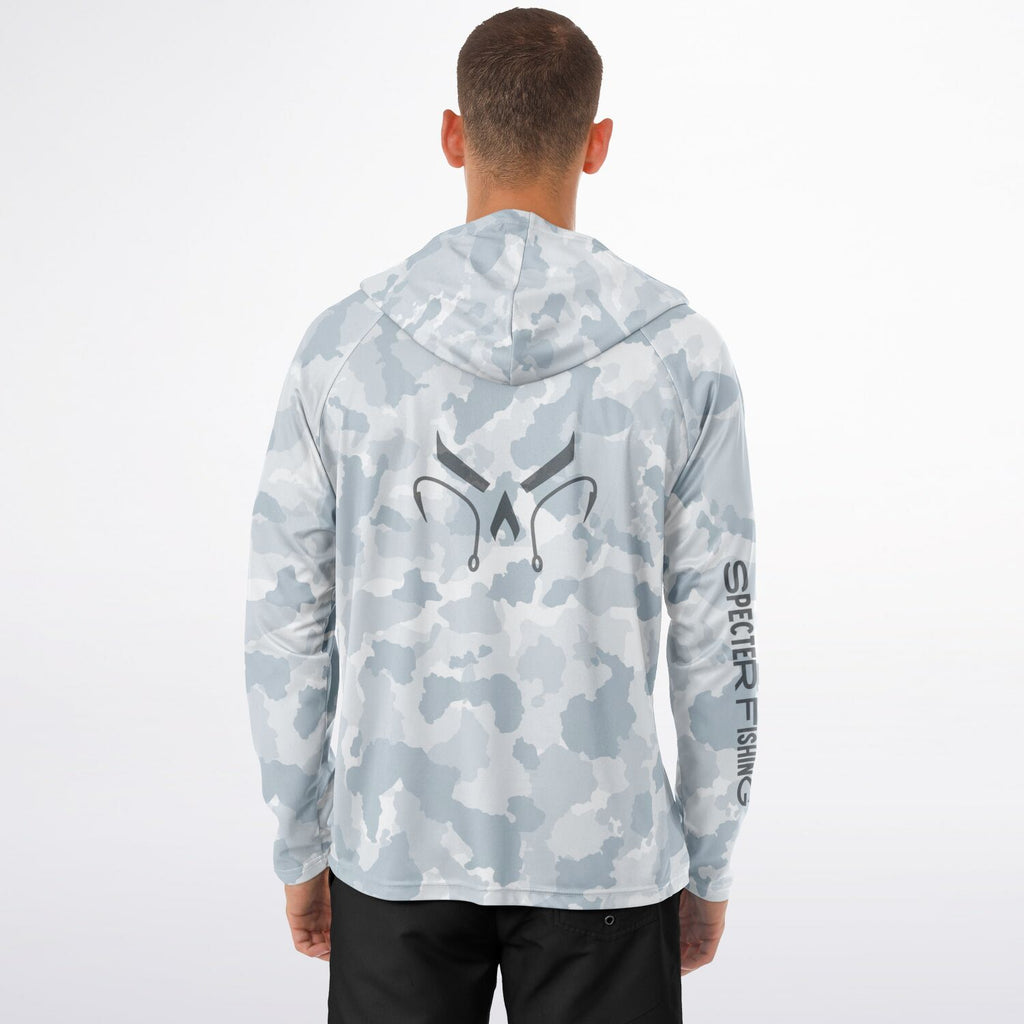 Winter Stealth Long Sleeve Hooded Fishing Shirt - Men's