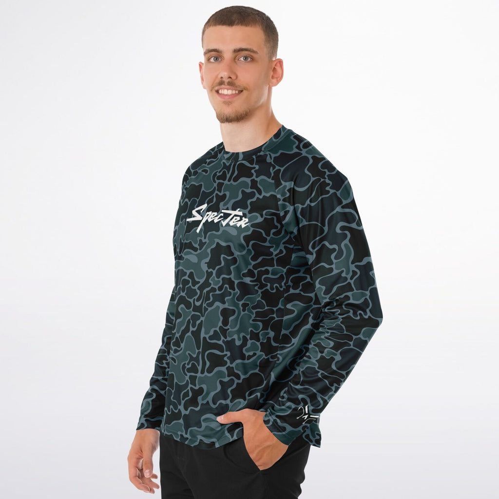 Blue Heron Long Sleeve Fishing Shirt - Men's