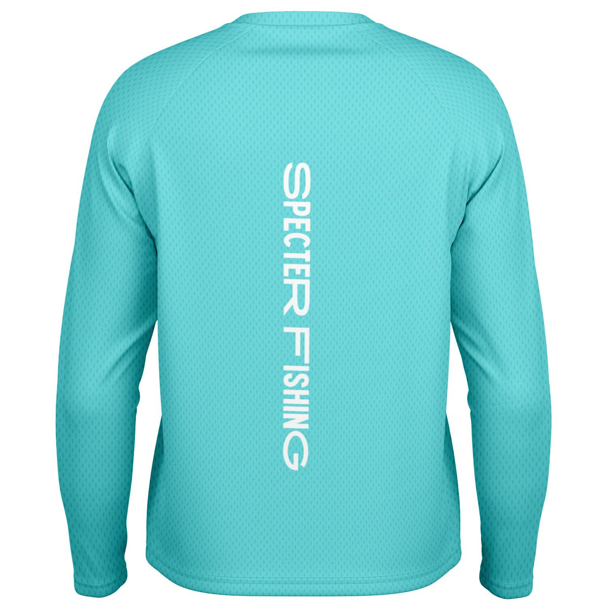 Aqua Pastel Long Sleeve Fishing Shirt - Men's