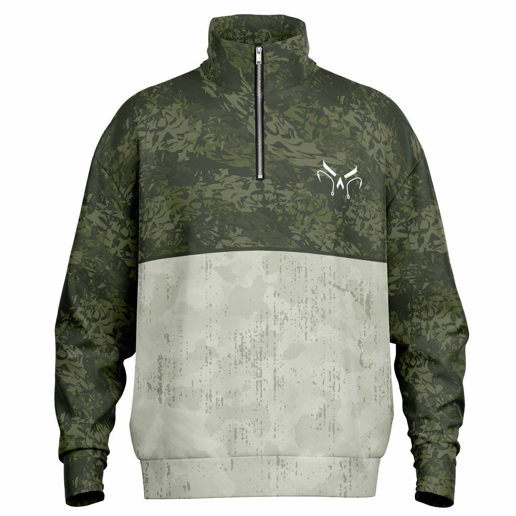 Heavyweight Oversized Quarter Zip Sweatshirt