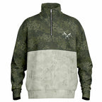Heavyweight Oversized Quarter Zip Sweatshirt