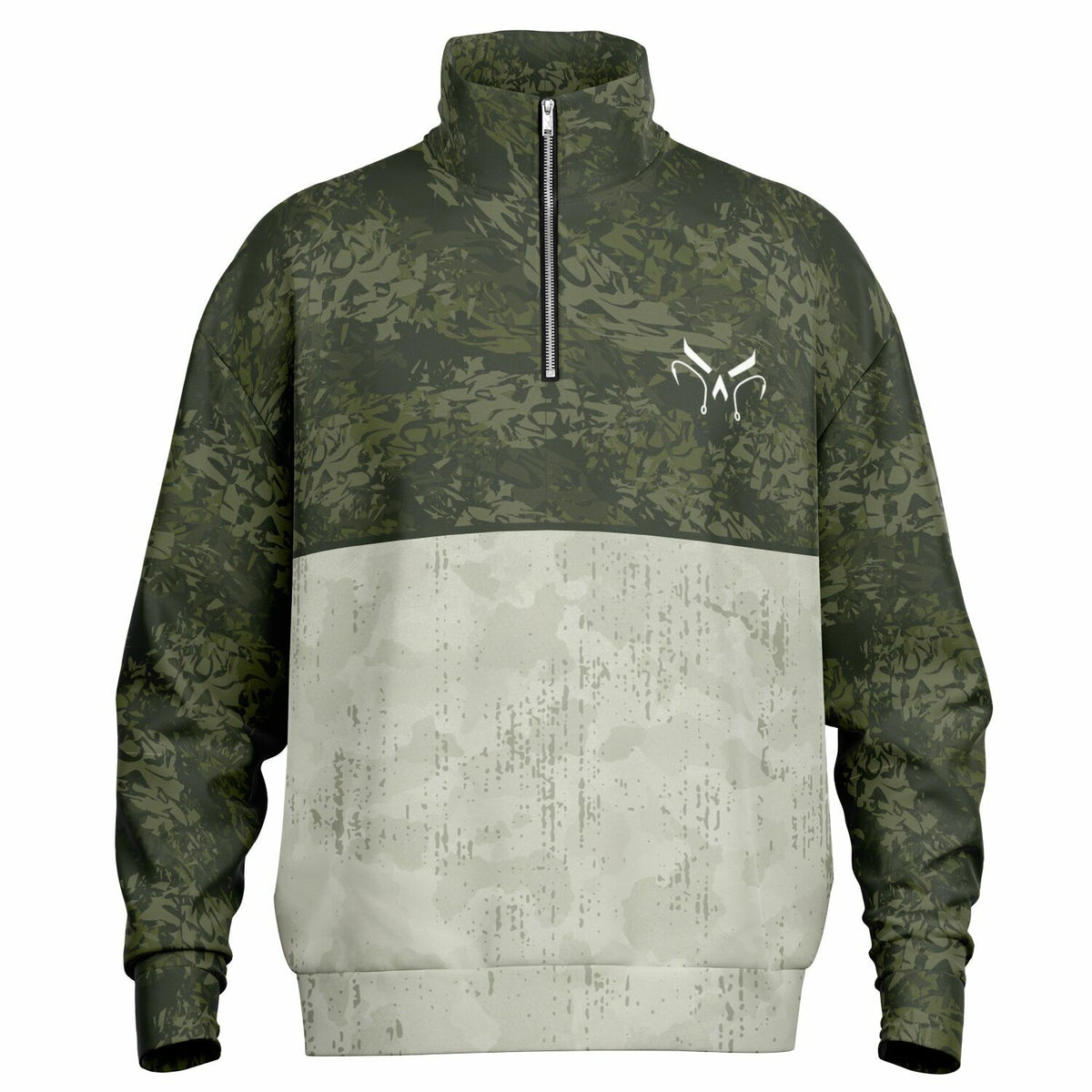 Heavyweight Oversized Quarter Zip Sweatshirt