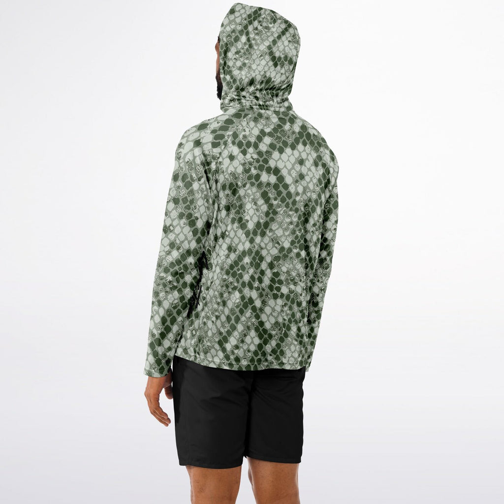 Jungle Cobra Long Sleeve Hooded Fishing Shirt - Men's