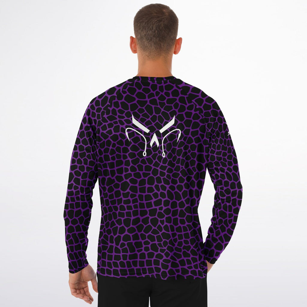 Purple Lava Long Sleeve Fishing Shirt - Men's