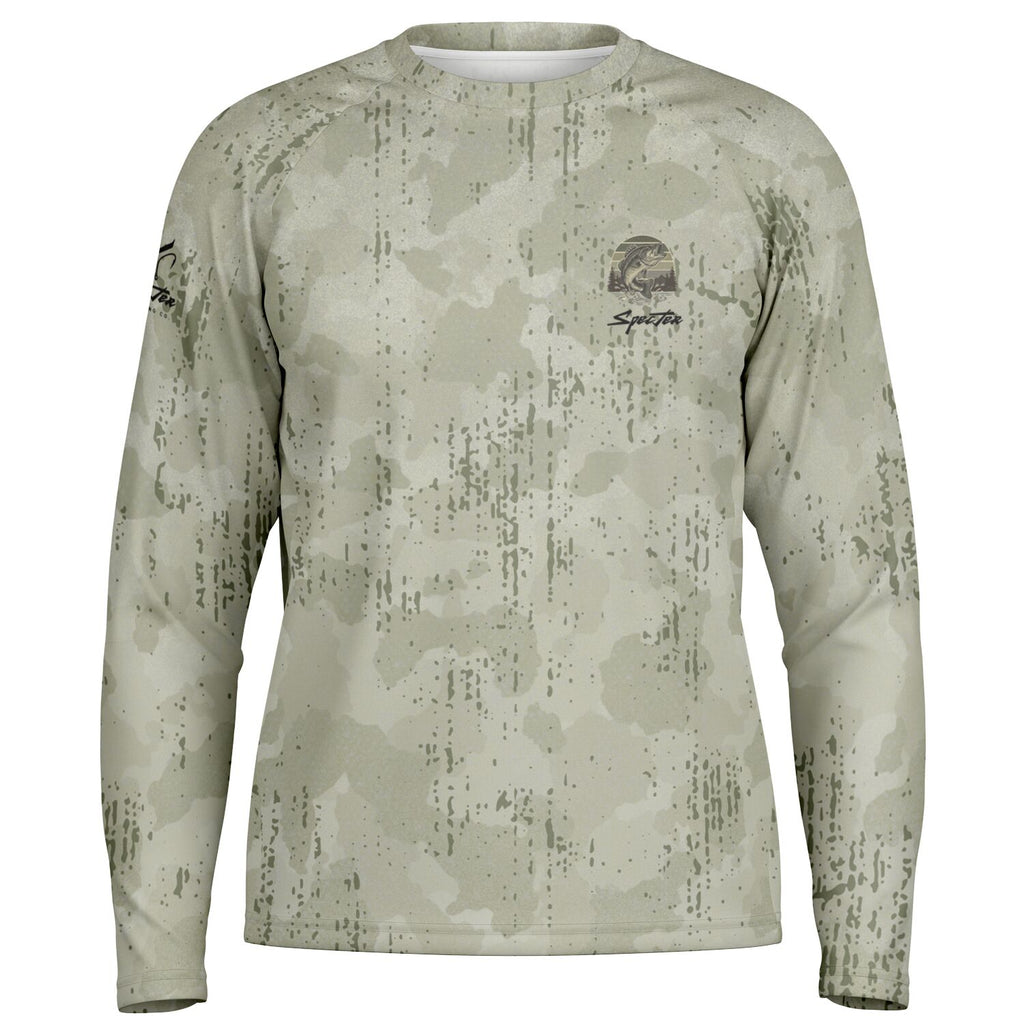 Big Bass Splash Long Sleeve Fishing Shirt - Men's