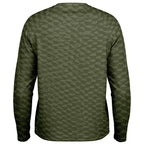 Olive Scales Long Sleeve Fishing Shirt - Men's