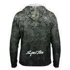 Hooked Long Sleeve Hooded Fishing Shirt - Men's