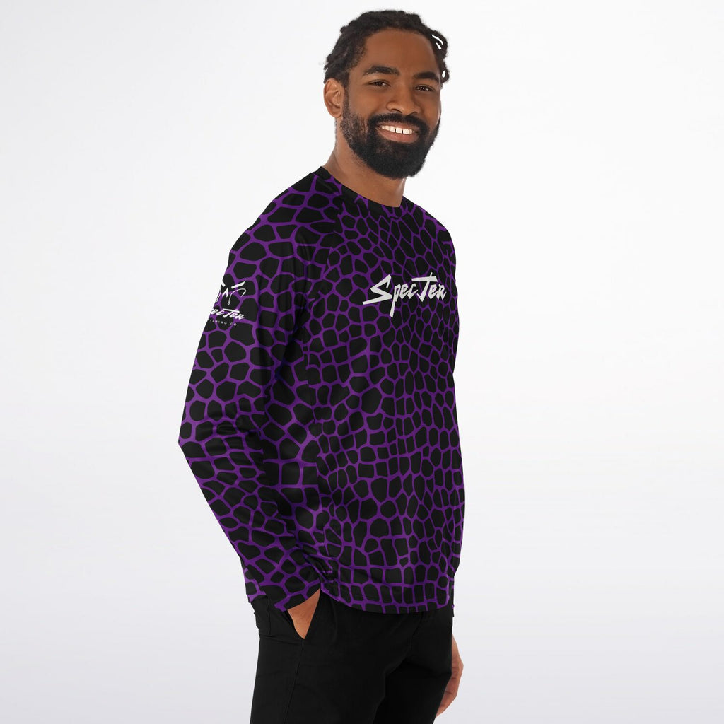 Purple Lava Long Sleeve Fishing Shirt - Men's