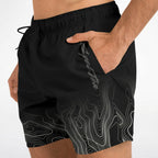 Dark Stormcell Swim Trunks - Men's