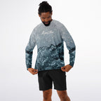 Chrome Wave Long Sleeve Fishing Shirt - Men's
