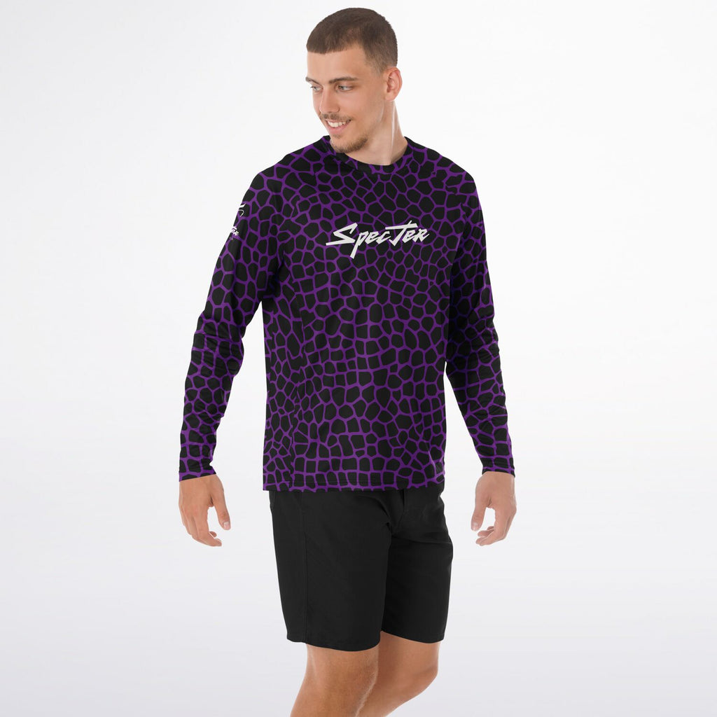 Purple Lava Long Sleeve Fishing Shirt - Men's