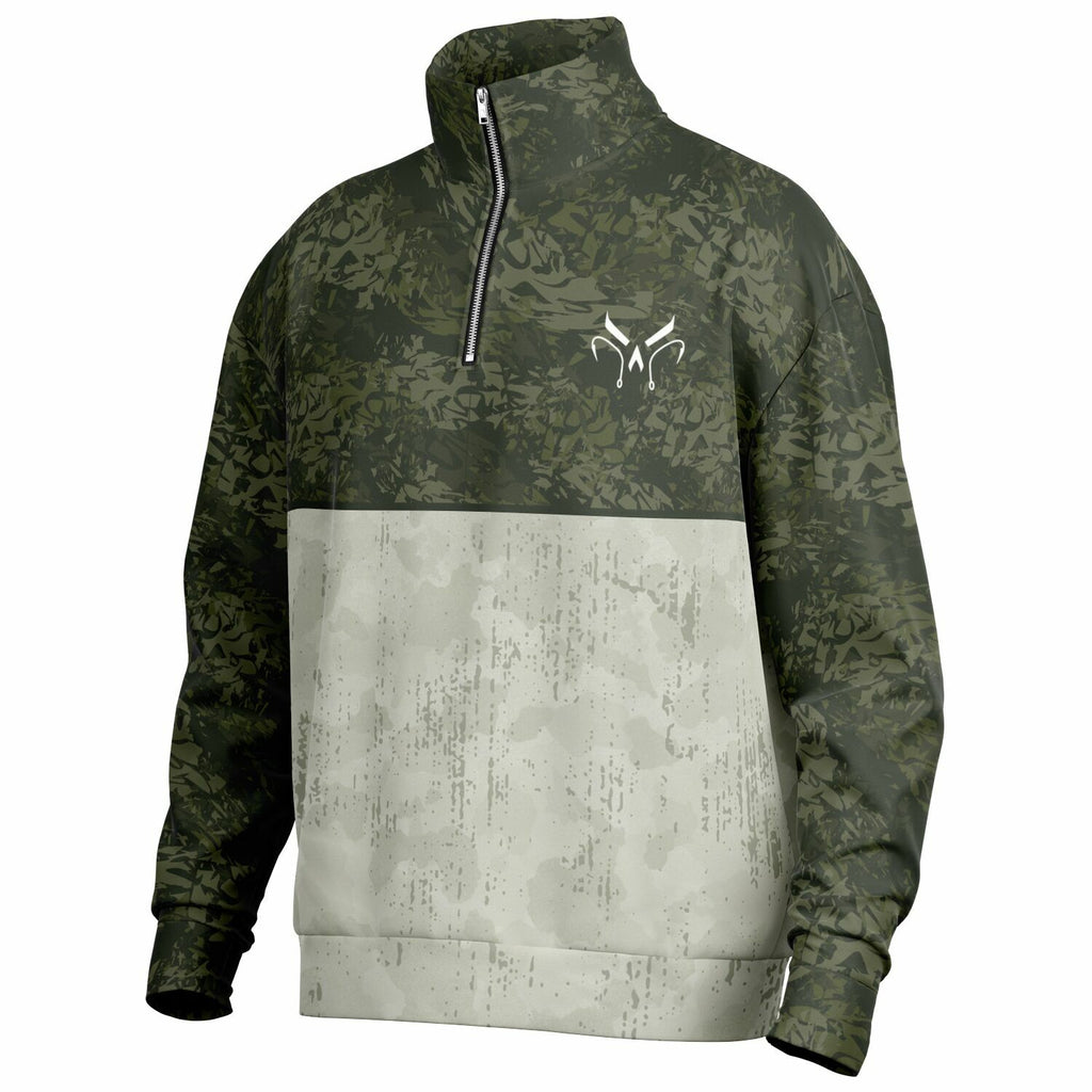 Heavyweight Oversized Quarter Zip Sweatshirt