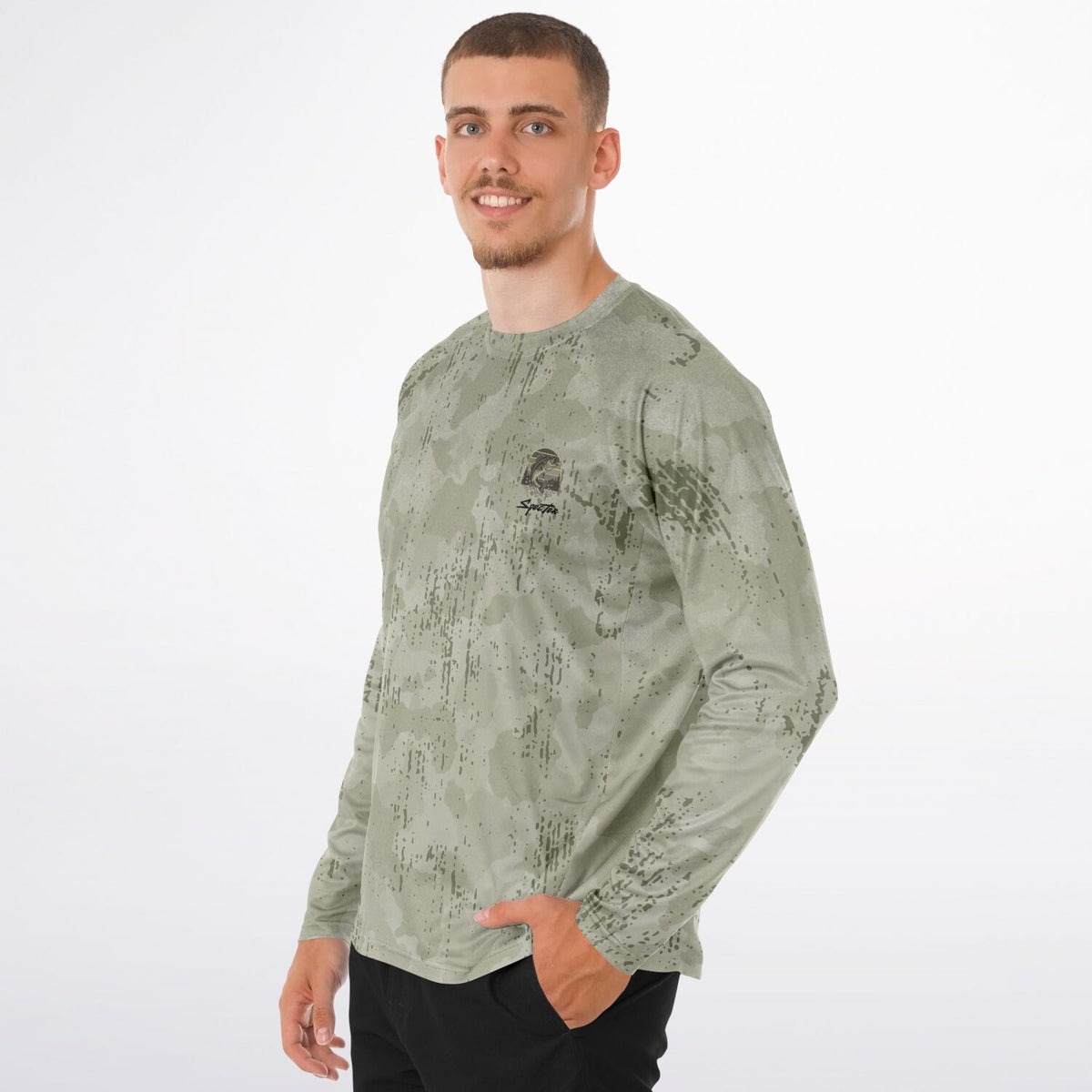Big Bass Splash Long Sleeve Fishing Shirt - Men's