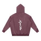 Snow Wash Fleece Oversize Hoodie
