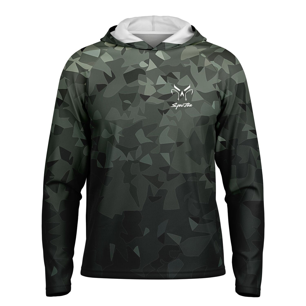 Hooked Long Sleeve Hooded Fishing Shirt - Men's