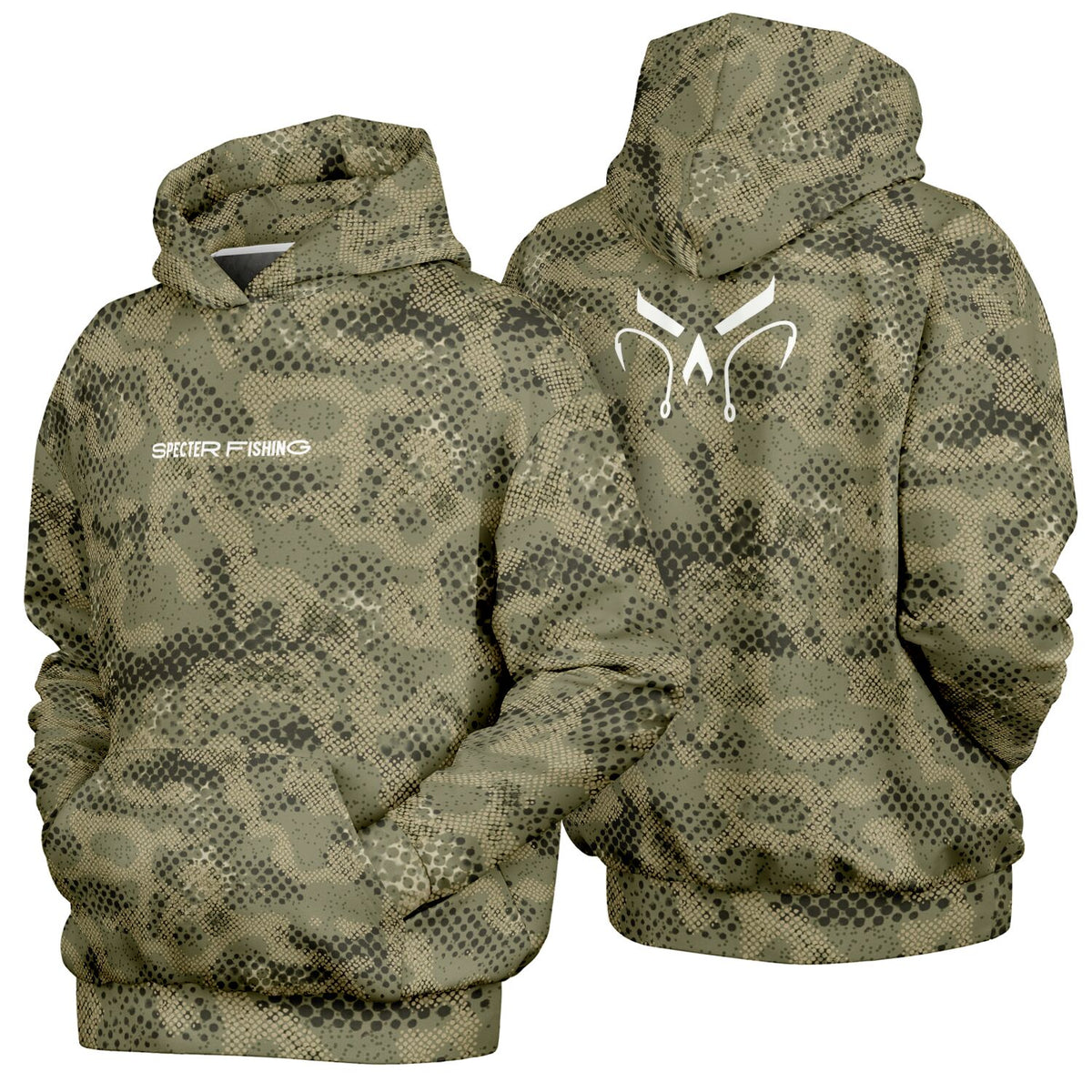 Spotted Commander Heavyweight Oversized Hoodie - Men's
