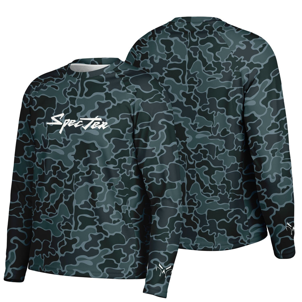 Blue Heron Long Sleeve Fishing Shirt - Men's