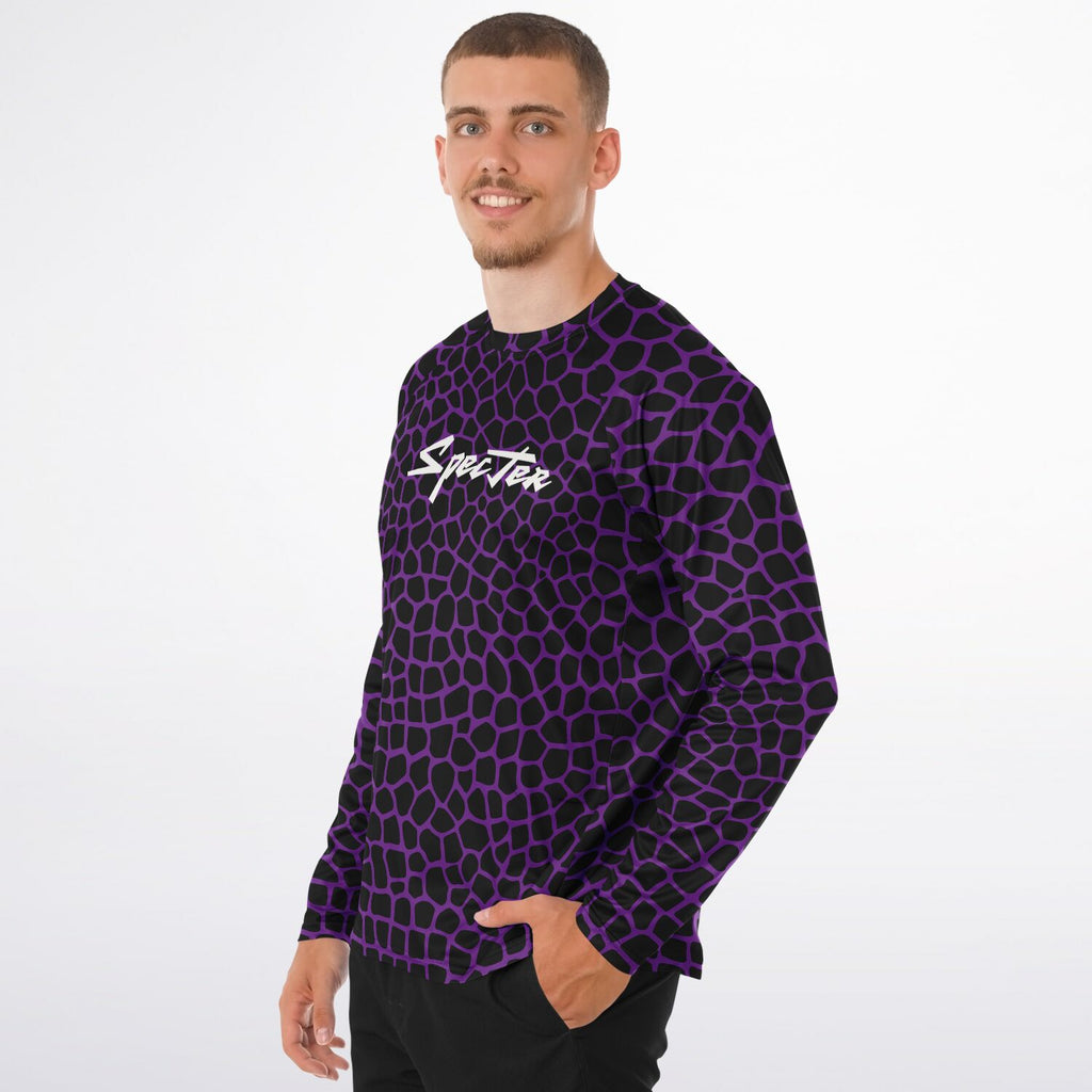 Purple Lava Long Sleeve Fishing Shirt - Men's