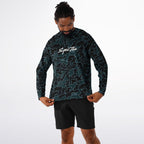 Blue Heron Long Sleeve Fishing Shirt - Men's