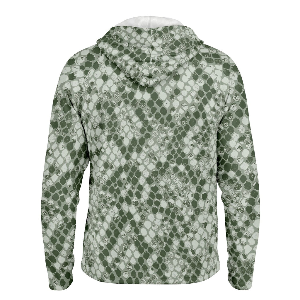 Jungle Cobra Long Sleeve Hooded Fishing Shirt - Men's