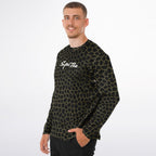 Olive Lava Long Sleeve Fishing Shirt - Men's
