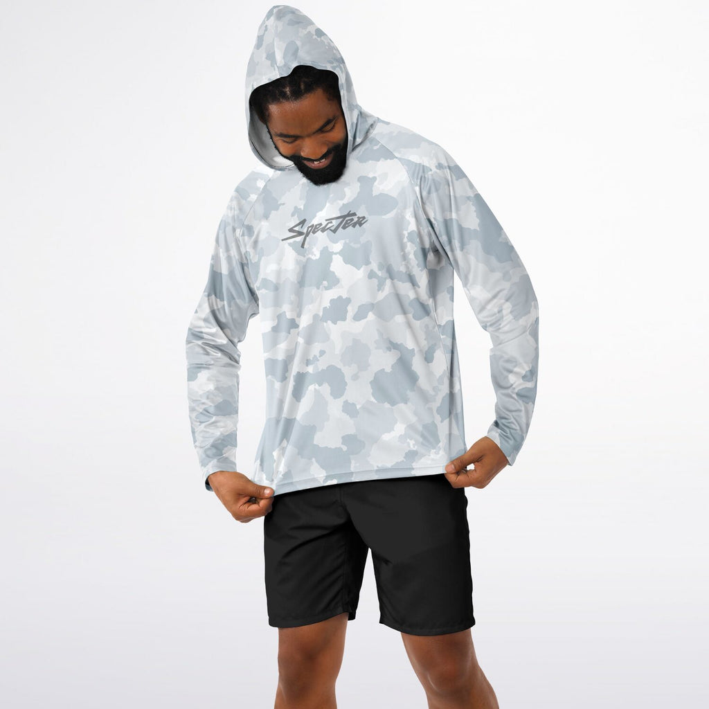 Winter Stealth Long Sleeve Hooded Fishing Shirt - Men's