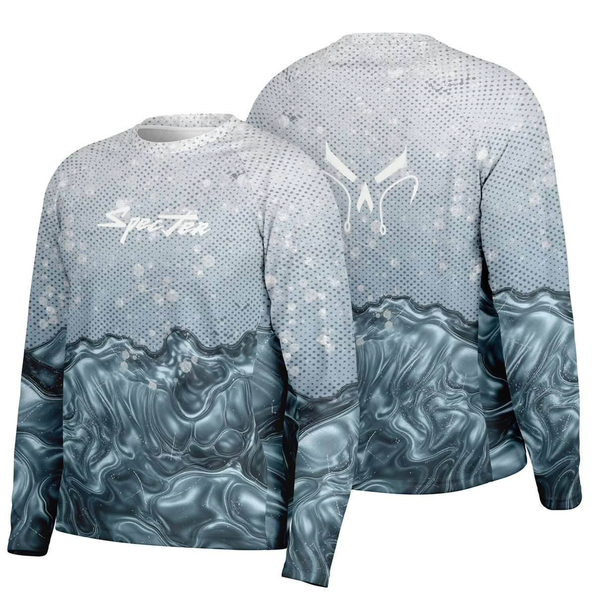 Chrome Wave Long Sleeve Fishing Shirt - Men's