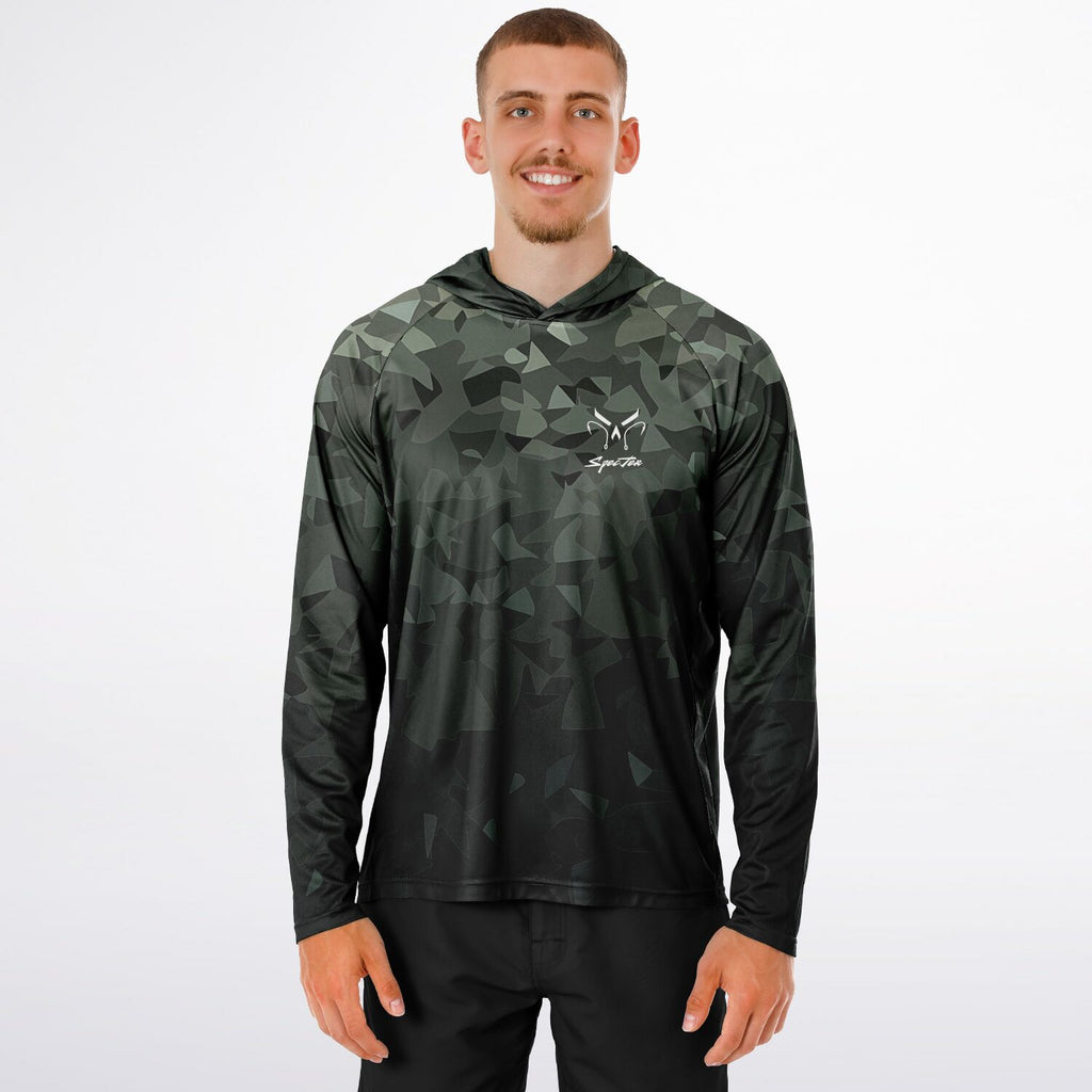 Hooked Long Sleeve Hooded Fishing Shirt - Men's