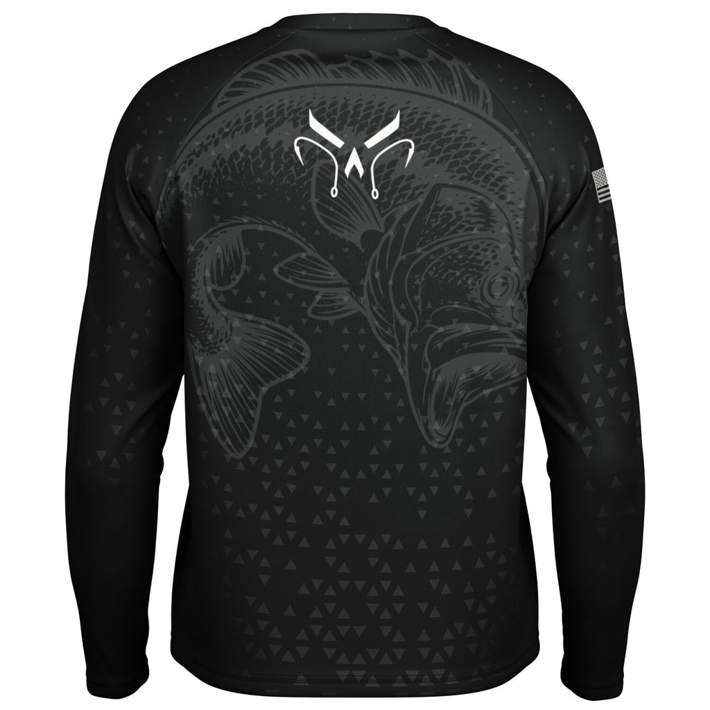 Dark Spec Long Sleeve Fishing Shirt - Men's